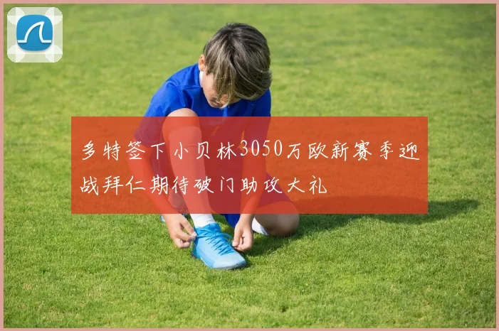 多特签下小贝林3050万欧新赛季迎战拜仁期待破门助攻大礼